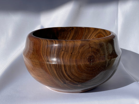 Black walnut bowl