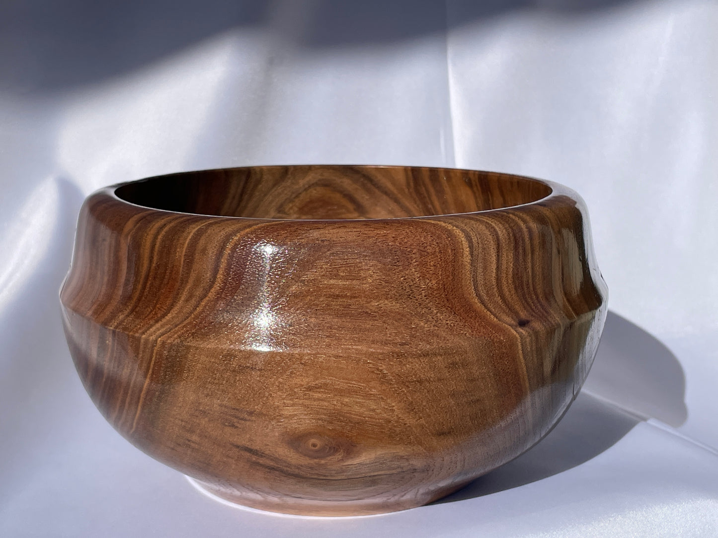 Black walnut bowl