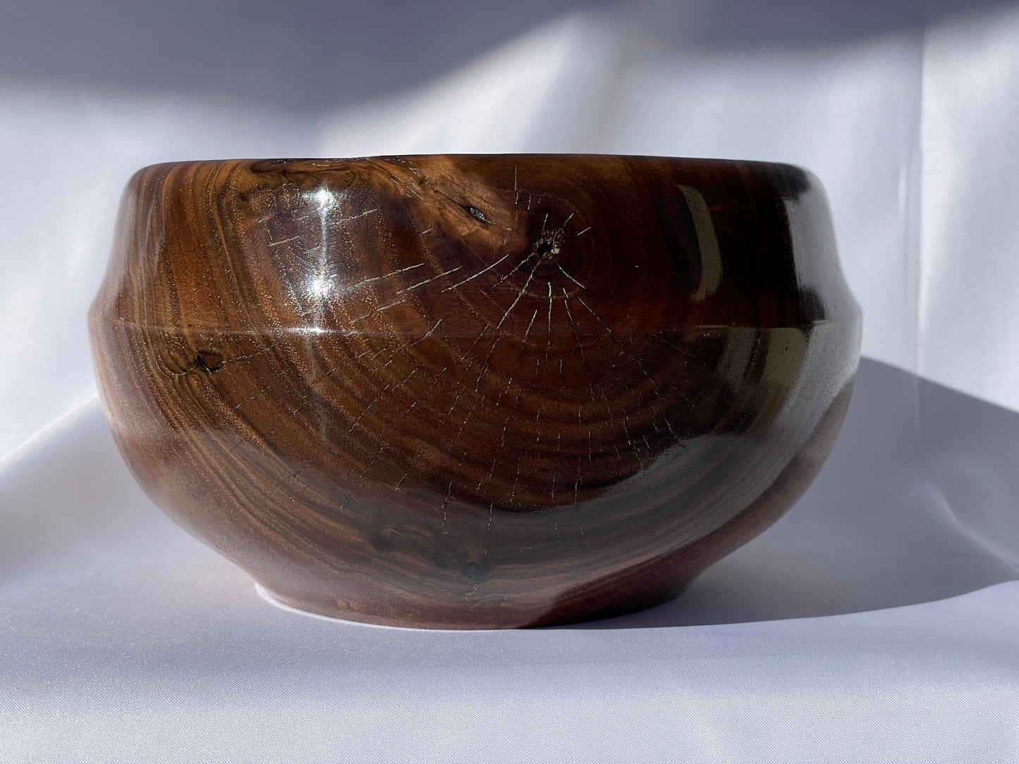 Black walnut bowl