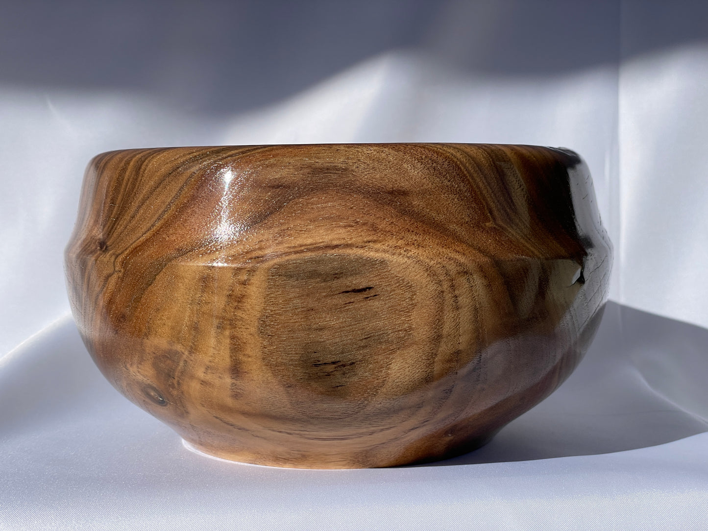 Black walnut bowl