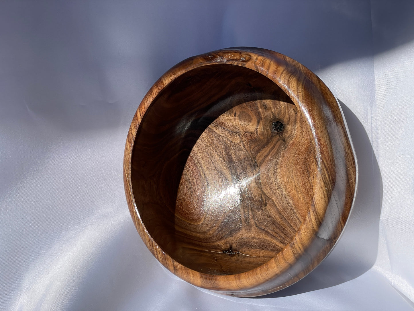 Black walnut bowl