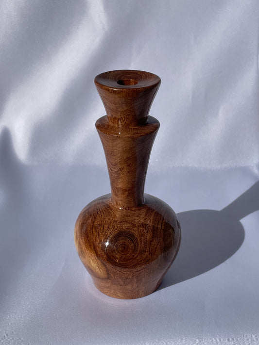 Mesquite tiered bud vase