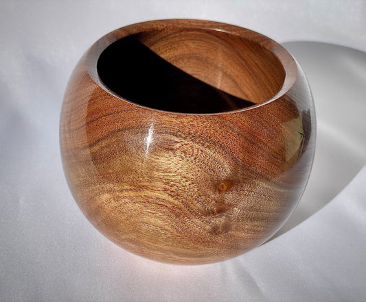 Black walnut bowl