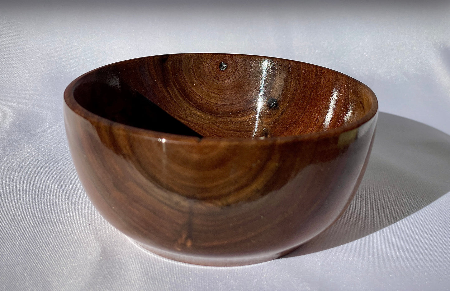 Black walnut bowl