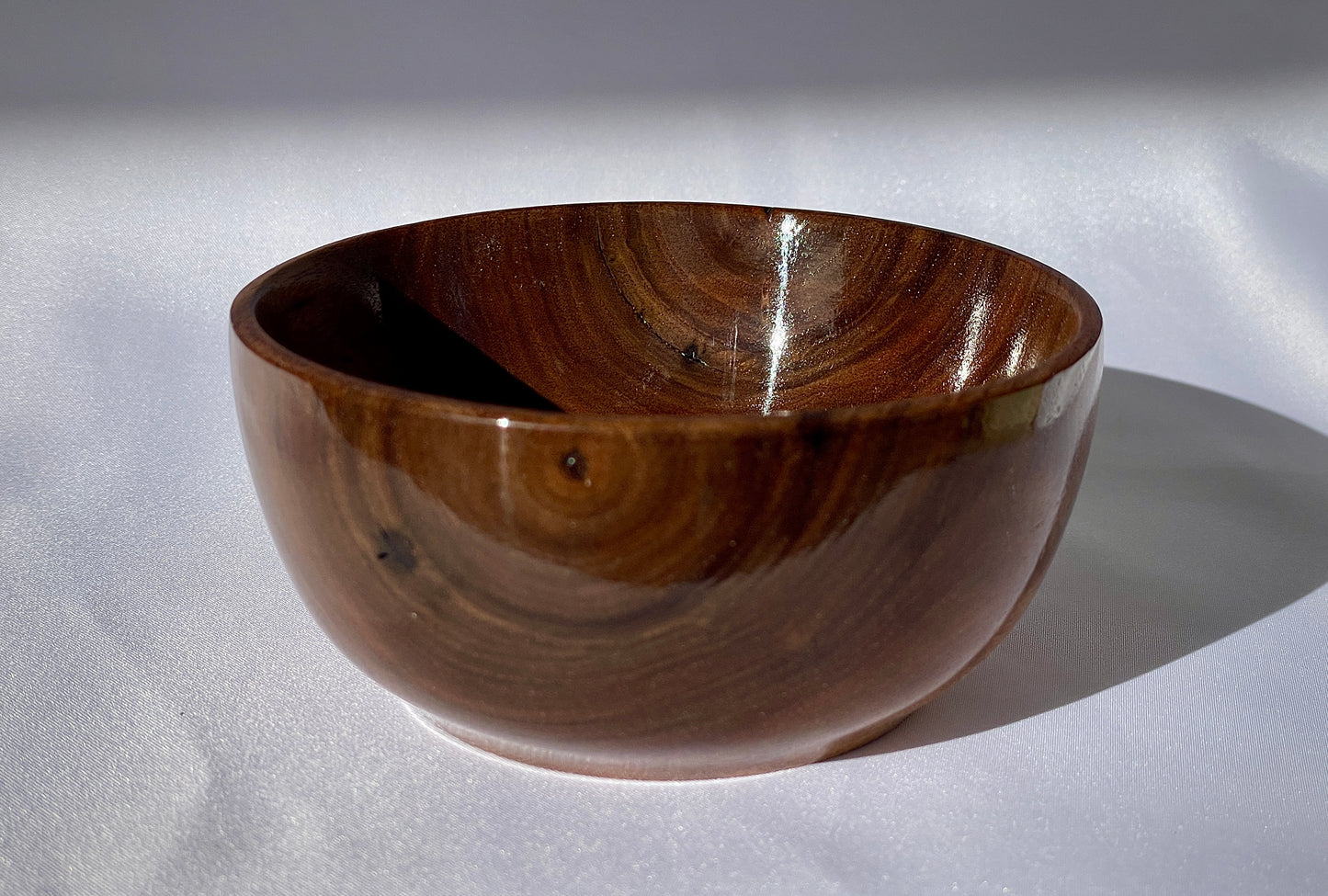 Black walnut bowl