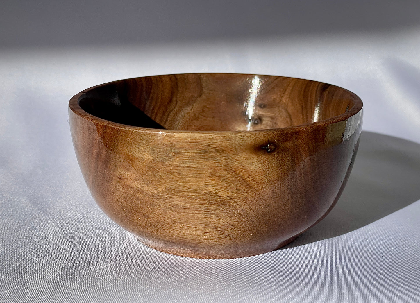 Black walnut bowl