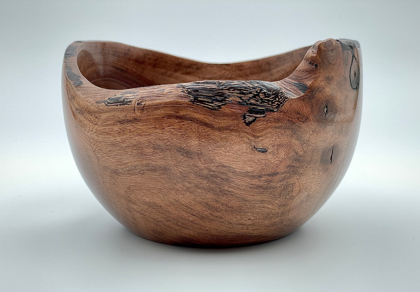 Black walnut bowl