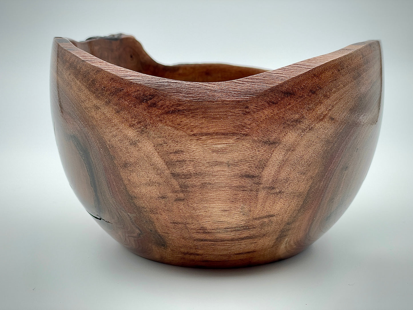 Black walnut bowl