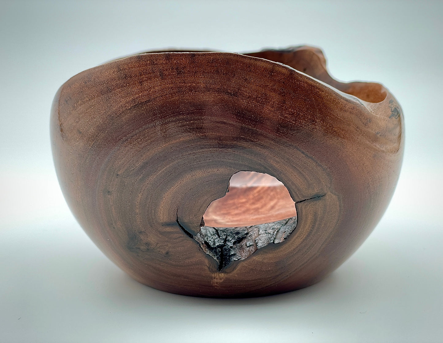 Black walnut bowl