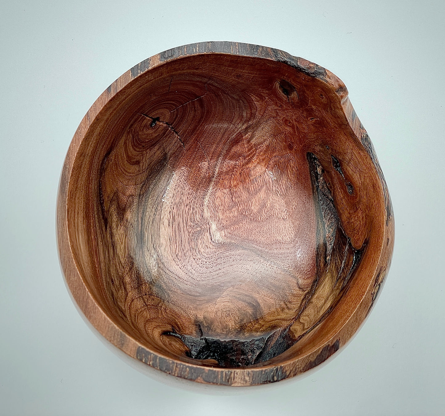 Black walnut bowl