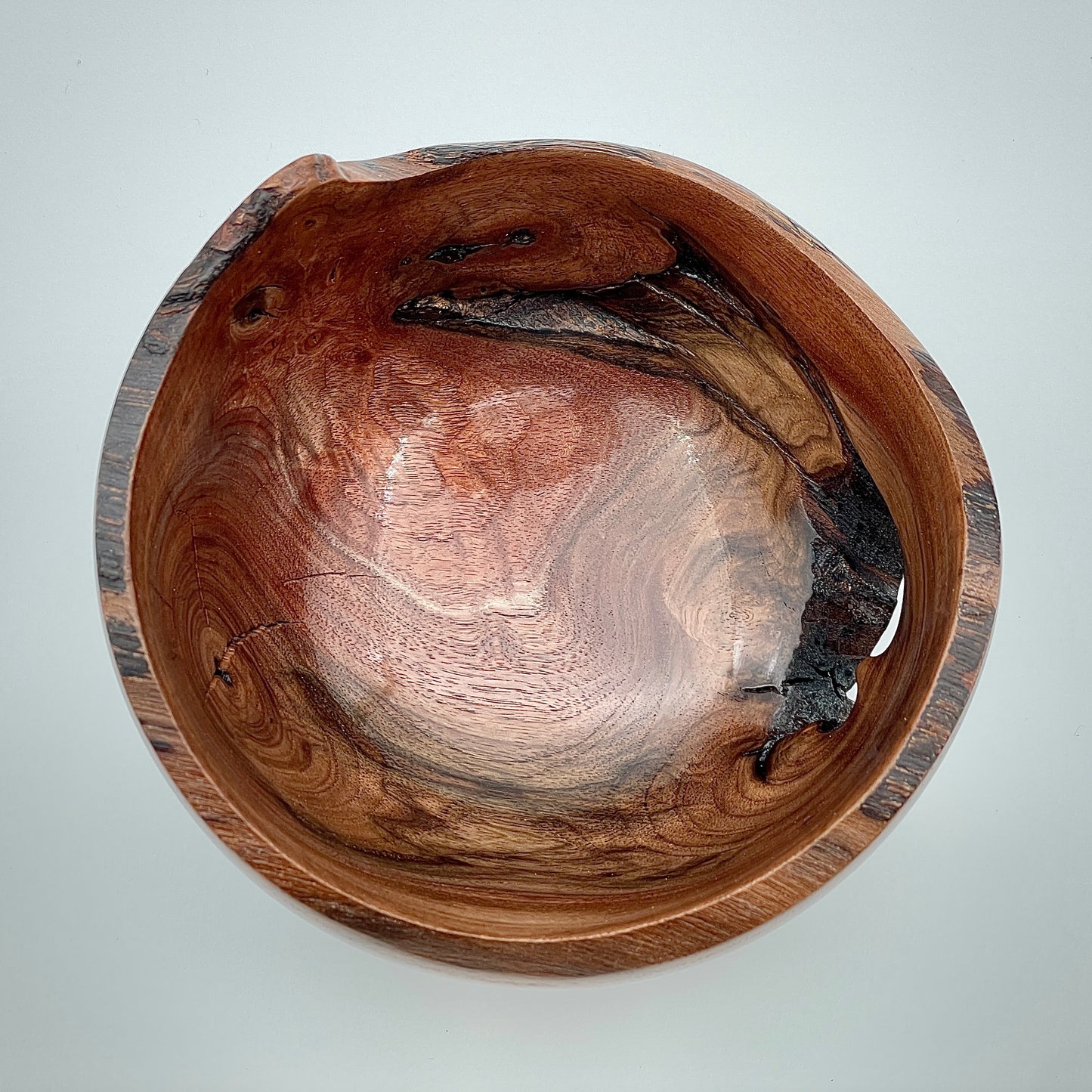 Black walnut bowl