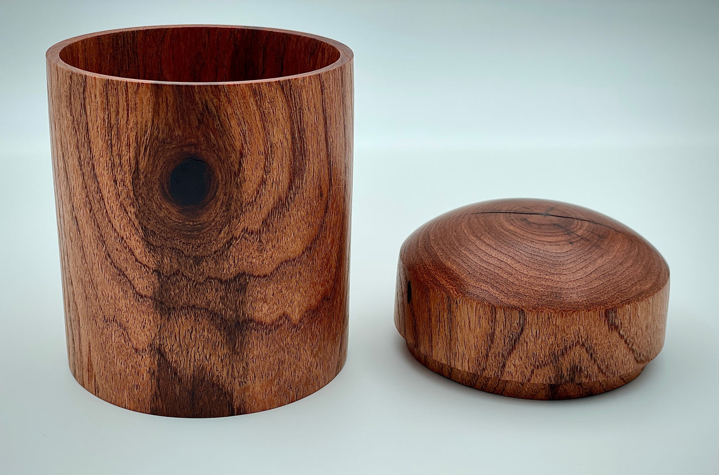 Mesquite lidded box