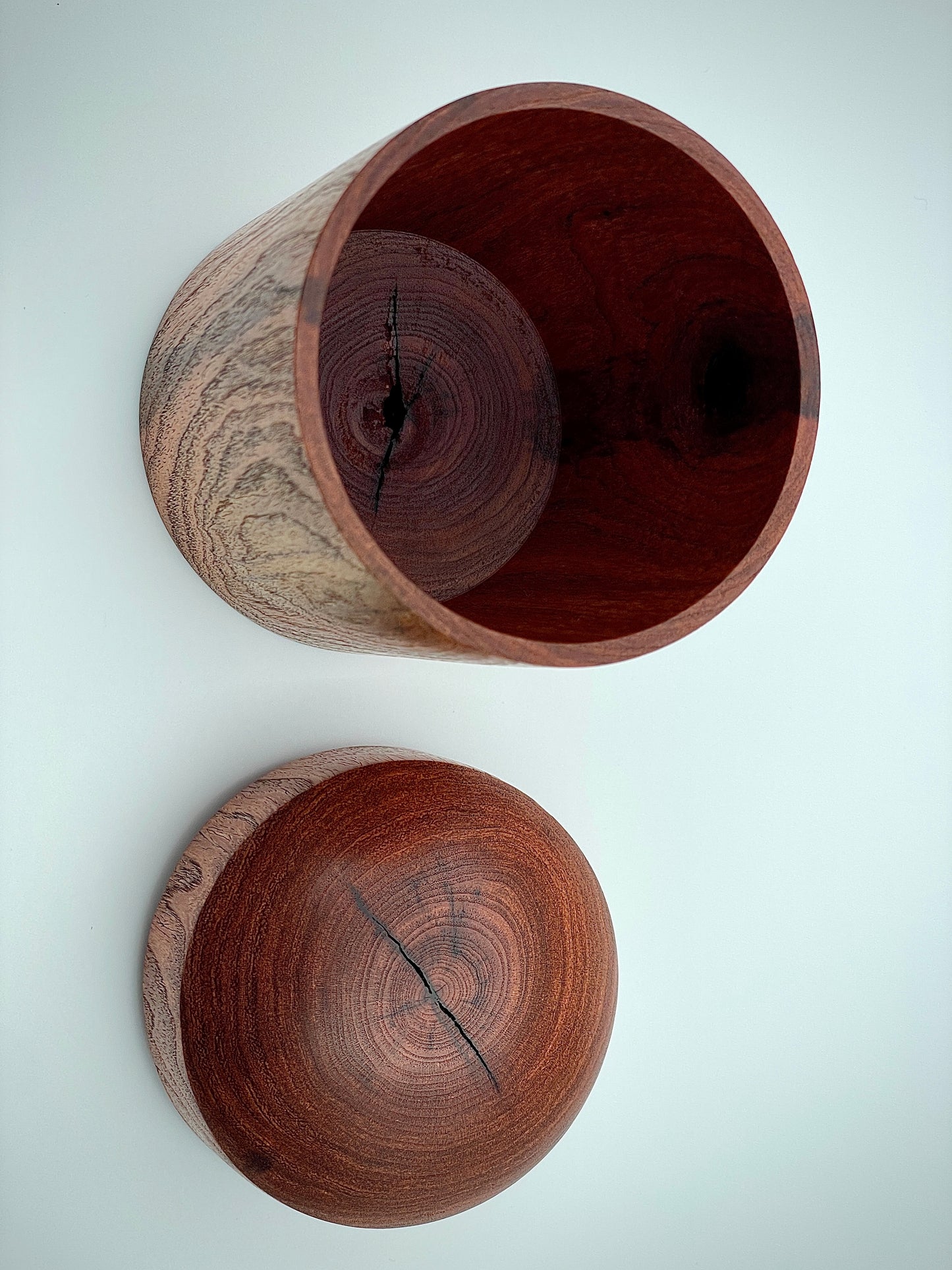 Mesquite lidded box
