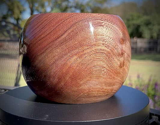 Black walnut bowl