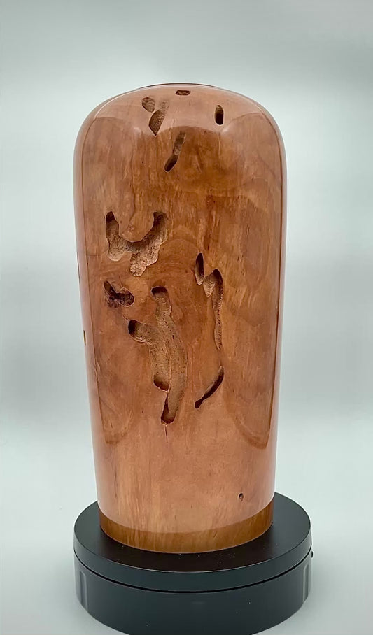 Bradford pear vase